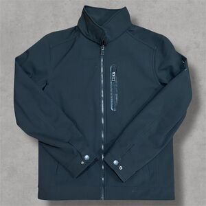 Nautica Jacket Mens Adult Small Black Sailing Full Zip Outdoors Coat